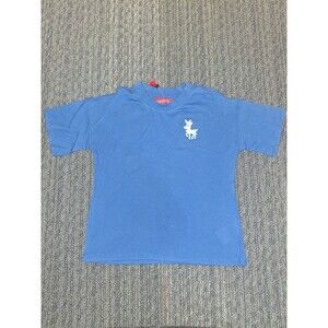 Thanksgiving Day Parade Unisex 8-10 Tiptoe Reindeer Crewneck T-Shirt NEW